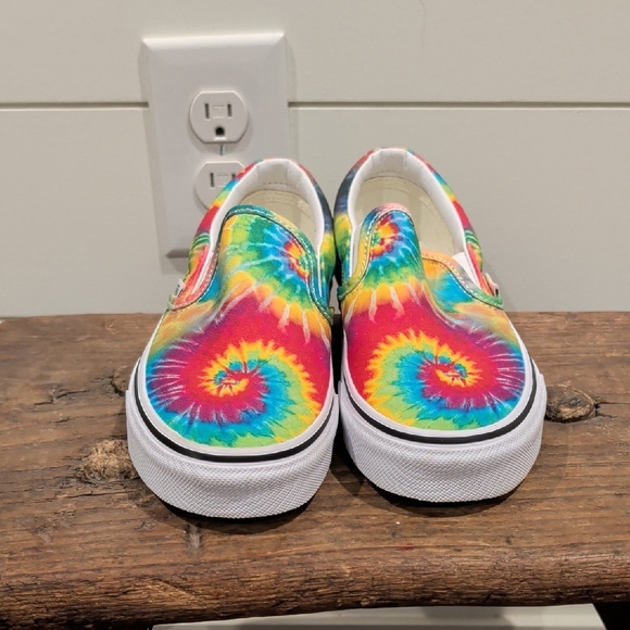Vans Multicolor Tie-Dye Slip-Ons - Picture 2 of 6